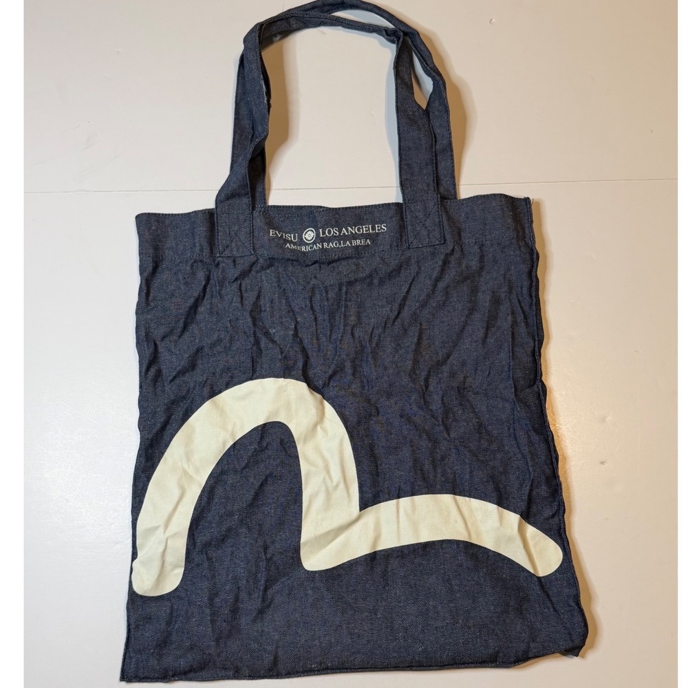 Evisu Denim Tote Bag Vintage American Rag La Brea Store